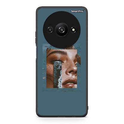 Xiaomi Redmi A3 Cry An Ocean θήκη από τη Smartfits με σχέδιο στο πίσω μέρος και μαύρο περίβλημα | Smartphone case with colorful back and black bezels by Smartfits