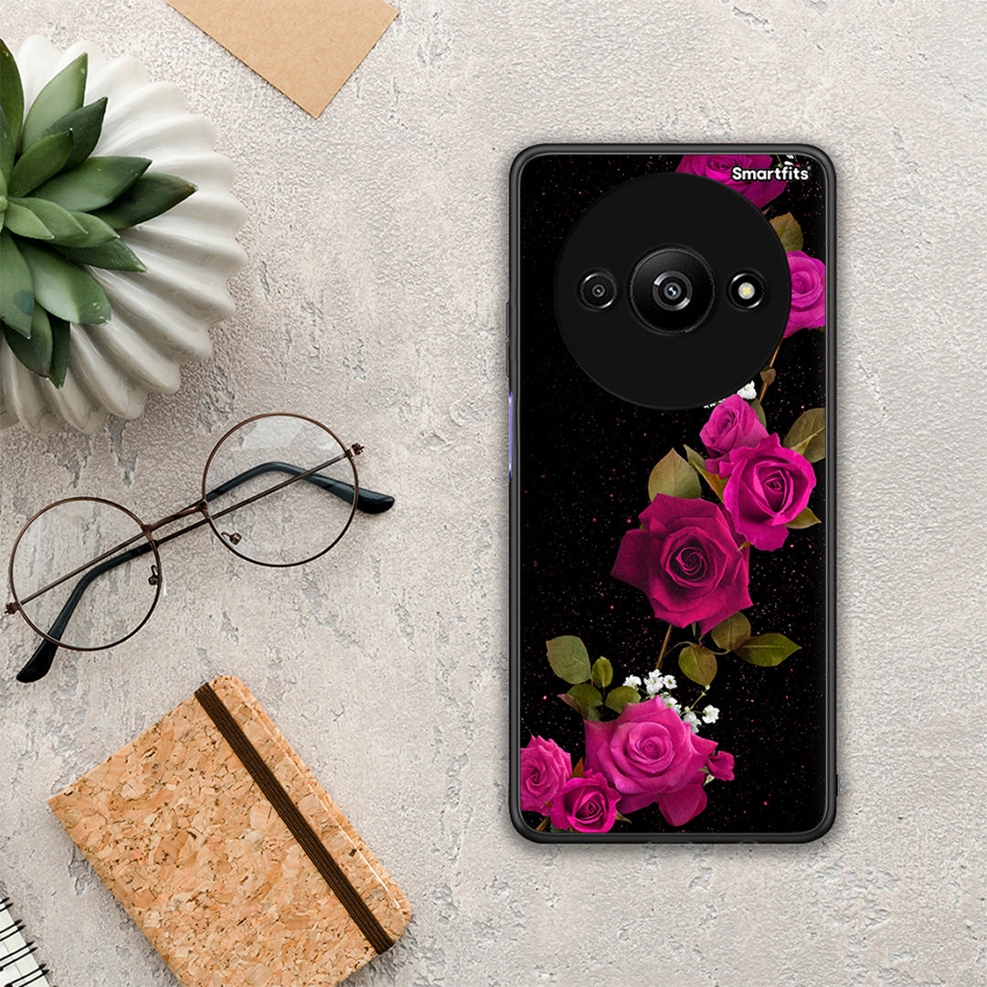 Flower Red Roses - Xiaomi Redmi A3 θήκη