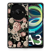 Thumbnail for Θήκη Xiaomi Redmi A3 Wild Roses Flower από τη Smartfits με σχέδιο στο πίσω μέρος και μαύρο περίβλημα | Xiaomi Redmi A3 Wild Roses Flower case with colorful back and black bezels