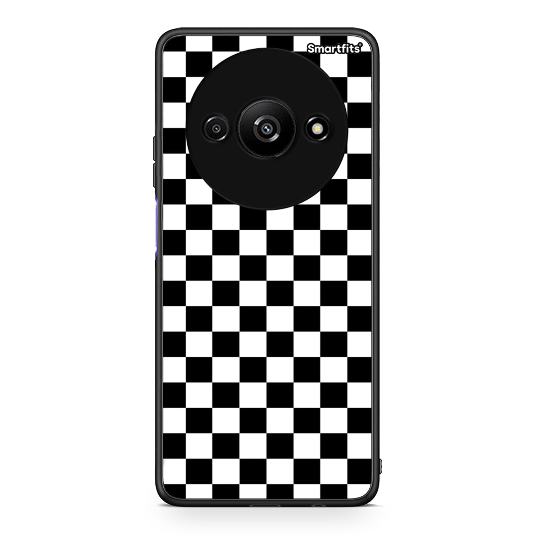 4 - Xiaomi Redmi A3 Squares Geometric case, cover, bumper