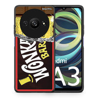 Thumbnail for Θήκη Xiaomi Redmi A3 Golden Ticket από τη Smartfits με σχέδιο στο πίσω μέρος και μαύρο περίβλημα | Xiaomi Redmi A3 Golden Ticket case with colorful back and black bezels