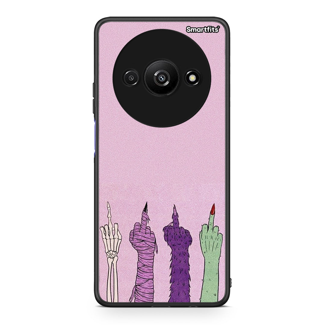 Xiaomi Redmi A3 Halloween Be A Lady Θήκη από τη Smartfits με σχέδιο στο πίσω μέρος και μαύρο περίβλημα | Smartphone case with colorful back and black bezels by Smartfits