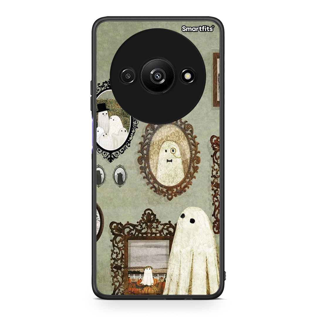 Xiaomi Redmi A3 Halloween Ghost Season Θήκη από τη Smartfits με σχέδιο στο πίσω μέρος και μαύρο περίβλημα | Smartphone case with colorful back and black bezels by Smartfits