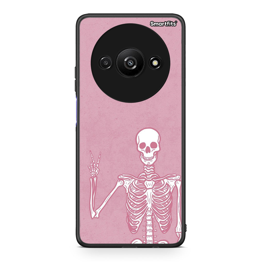Xiaomi Redmi A3 Halloween Motivation Θήκη από τη Smartfits με σχέδιο στο πίσω μέρος και μαύρο περίβλημα | Smartphone case with colorful back and black bezels by Smartfits
