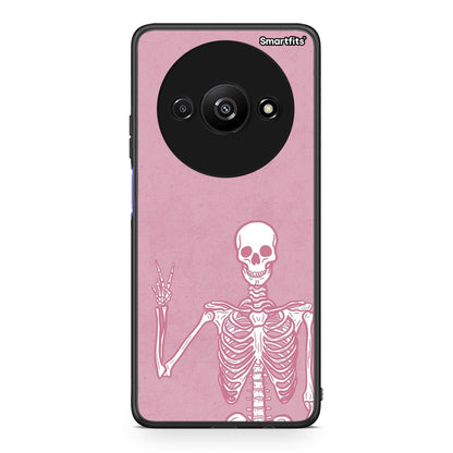 Xiaomi Redmi A3 Halloween Motivation Θήκη από τη Smartfits με σχέδιο στο πίσω μέρος και μαύρο περίβλημα | Smartphone case with colorful back and black bezels by Smartfits