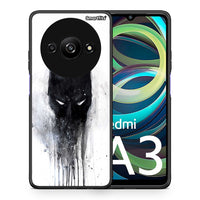 Thumbnail for Θήκη Xiaomi Redmi A3 Paint Bat Hero από τη Smartfits με σχέδιο στο πίσω μέρος και μαύρο περίβλημα | Xiaomi Redmi A3 Paint Bat Hero case with colorful back and black bezels