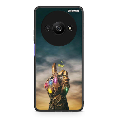 Xiaomi Redmi A3 Infinity Snap θήκη από τη Smartfits με σχέδιο στο πίσω μέρος και μαύρο περίβλημα | Smartphone case with colorful back and black bezels by Smartfits