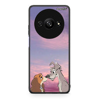 Thumbnail for Xiaomi Redmi A3 Lady And Tramp θήκη από τη Smartfits με σχέδιο στο πίσω μέρος και μαύρο περίβλημα | Smartphone case with colorful back and black bezels by Smartfits