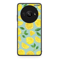Thumbnail for Xiaomi Redmi A3 Lemons θήκη από τη Smartfits με σχέδιο στο πίσω μέρος και μαύρο περίβλημα | Smartphone case with colorful back and black bezels by Smartfits