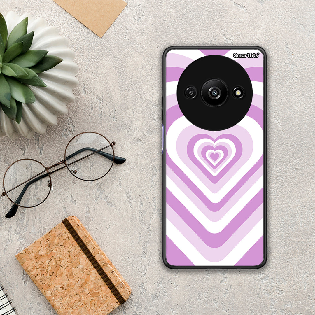 Lilac Hearts - Xiaomi Redmi A3 θήκη