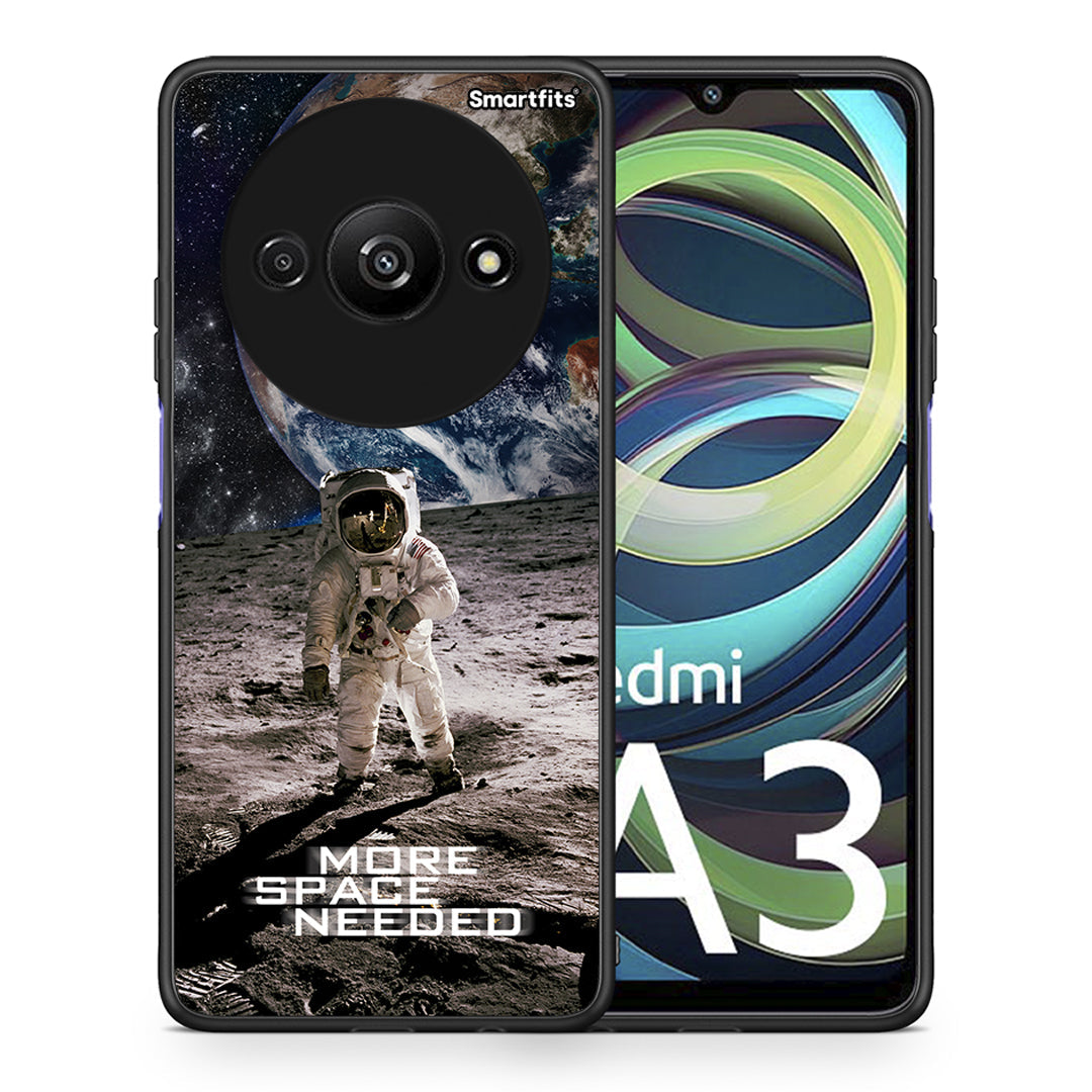 Θήκη Xiaomi Redmi A3 More Space από τη Smartfits με σχέδιο στο πίσω μέρος και μαύρο περίβλημα | Xiaomi Redmi A3 More Space case with colorful back and black bezels