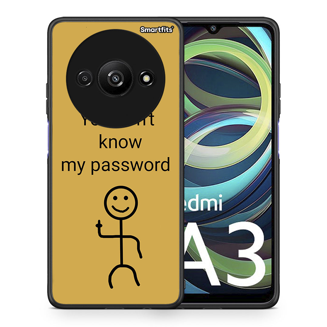 My Password - Xiaomi Redmi A3 θήκη