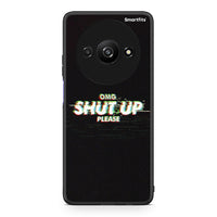 Thumbnail for Xiaomi Redmi A3 OMG ShutUp θήκη από τη Smartfits με σχέδιο στο πίσω μέρος και μαύρο περίβλημα | Smartphone case with colorful back and black bezels by Smartfits