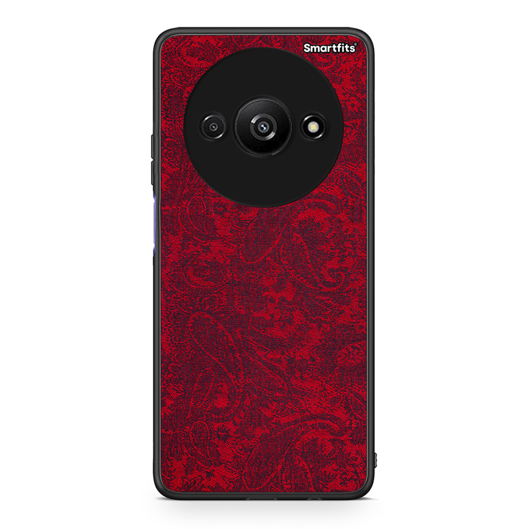 Xiaomi Redmi A3 Paisley Cashmere θήκη από τη Smartfits με σχέδιο στο πίσω μέρος και μαύρο περίβλημα | Smartphone case with colorful back and black bezels by Smartfits