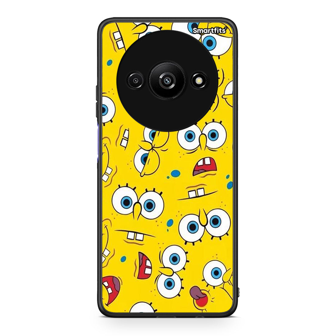 4 - Xiaomi Redmi A3 Sponge PopArt case, cover, bumper
