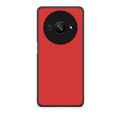 Θήκη Xiaomi Redmi A3 Poppy Red από τη Smartfits με σχέδιο στο πίσω μέρος και μαύρο περίβλημα | Xiaomi Redmi A3 Poppy Red case with colorful back and black bezels