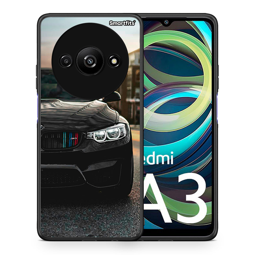 Θήκη Xiaomi Redmi A3 M3 Racing από τη Smartfits με σχέδιο στο πίσω μέρος και μαύρο περίβλημα | Xiaomi Redmi A3 M3 Racing case with colorful back and black bezels