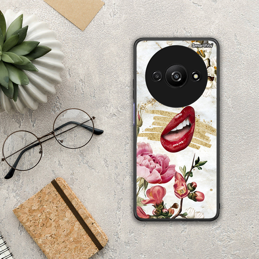 Red Lips - Xiaomi Redmi A3 θήκη