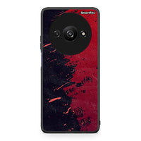 Thumbnail for Xiaomi Redmi A3 Red Paint Θήκη Αγίου Βαλεντίνου από τη Smartfits με σχέδιο στο πίσω μέρος και μαύρο περίβλημα | Smartphone case with colorful back and black bezels by Smartfits