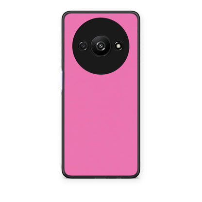 Θήκη Xiaomi Redmi A3 Rose Pink από τη Smartfits με σχέδιο στο πίσω μέρος και μαύρο περίβλημα | Xiaomi Redmi A3 Rose Pink case with colorful back and black bezels