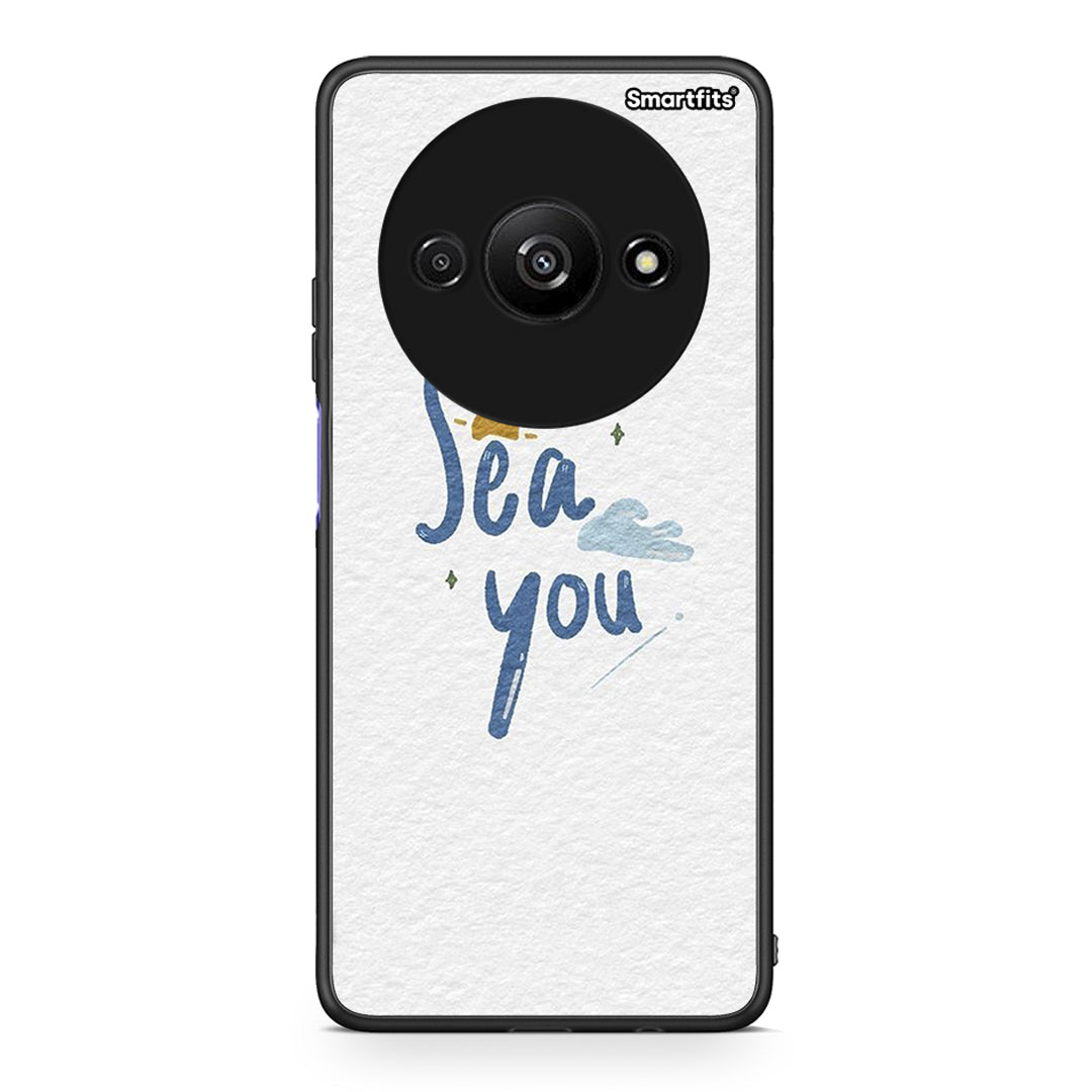 Xiaomi Redmi A3 Sea You Θήκη από τη Smartfits με σχέδιο στο πίσω μέρος και μαύρο περίβλημα | Smartphone case with colorful back and black bezels by Smartfits