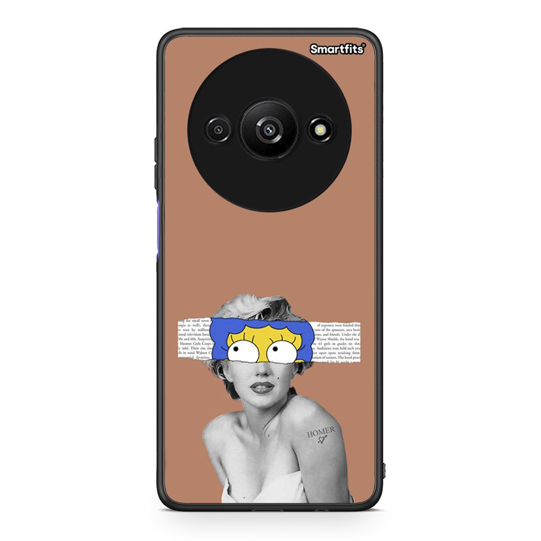 Xiaomi Redmi A3 Sim Merilyn θήκη από τη Smartfits με σχέδιο στο πίσω μέρος και μαύρο περίβλημα | Smartphone case with colorful back and black bezels by Smartfits