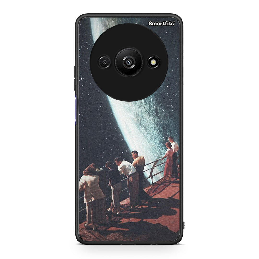 Xiaomi Redmi A3 Surreal View θήκη από τη Smartfits με σχέδιο στο πίσω μέρος και μαύρο περίβλημα | Smartphone case with colorful back and black bezels by Smartfits