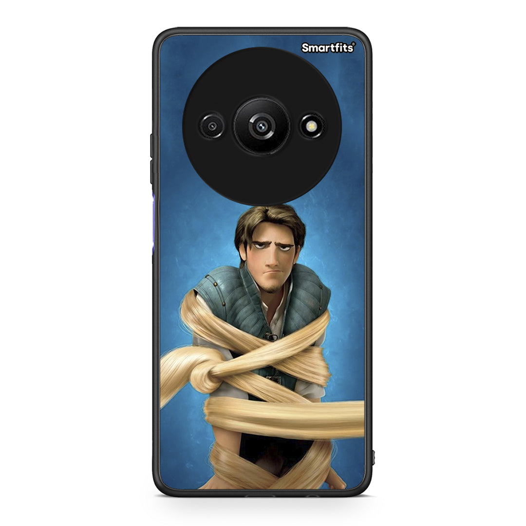 Xiaomi Redmi A3 Tangled 1 Θήκη Αγίου Βαλεντίνου από τη Smartfits με σχέδιο στο πίσω μέρος και μαύρο περίβλημα | Smartphone case with colorful back and black bezels by Smartfits