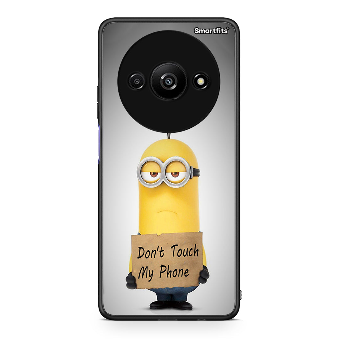 4 - Xiaomi Redmi A3 Minion Text case, cover, bumper