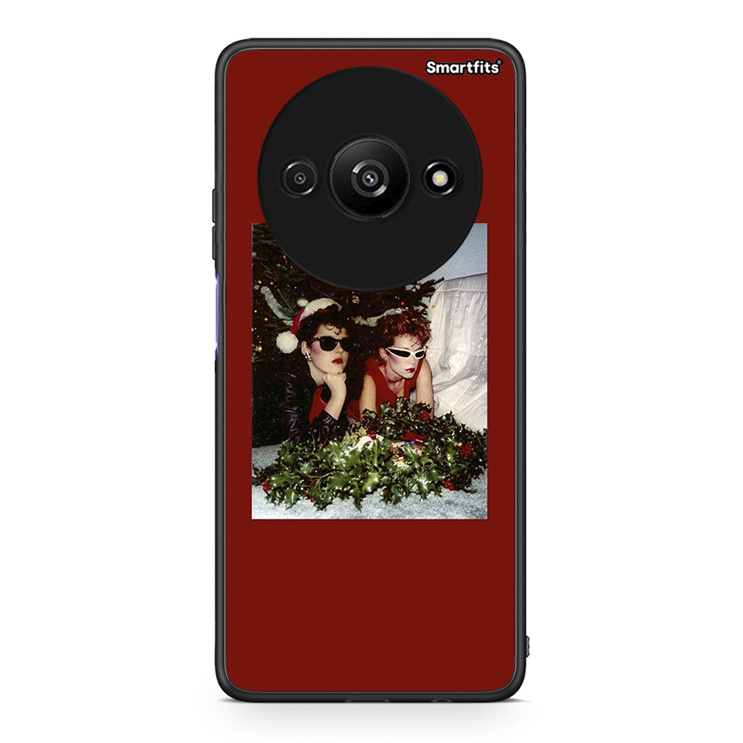 Xiaomi Redmi A3 Waiting For Xmas θήκη από τη Smartfits με σχέδιο στο πίσω μέρος και μαύρο περίβλημα | Smartphone case with colorful back and black bezels by Smartfits