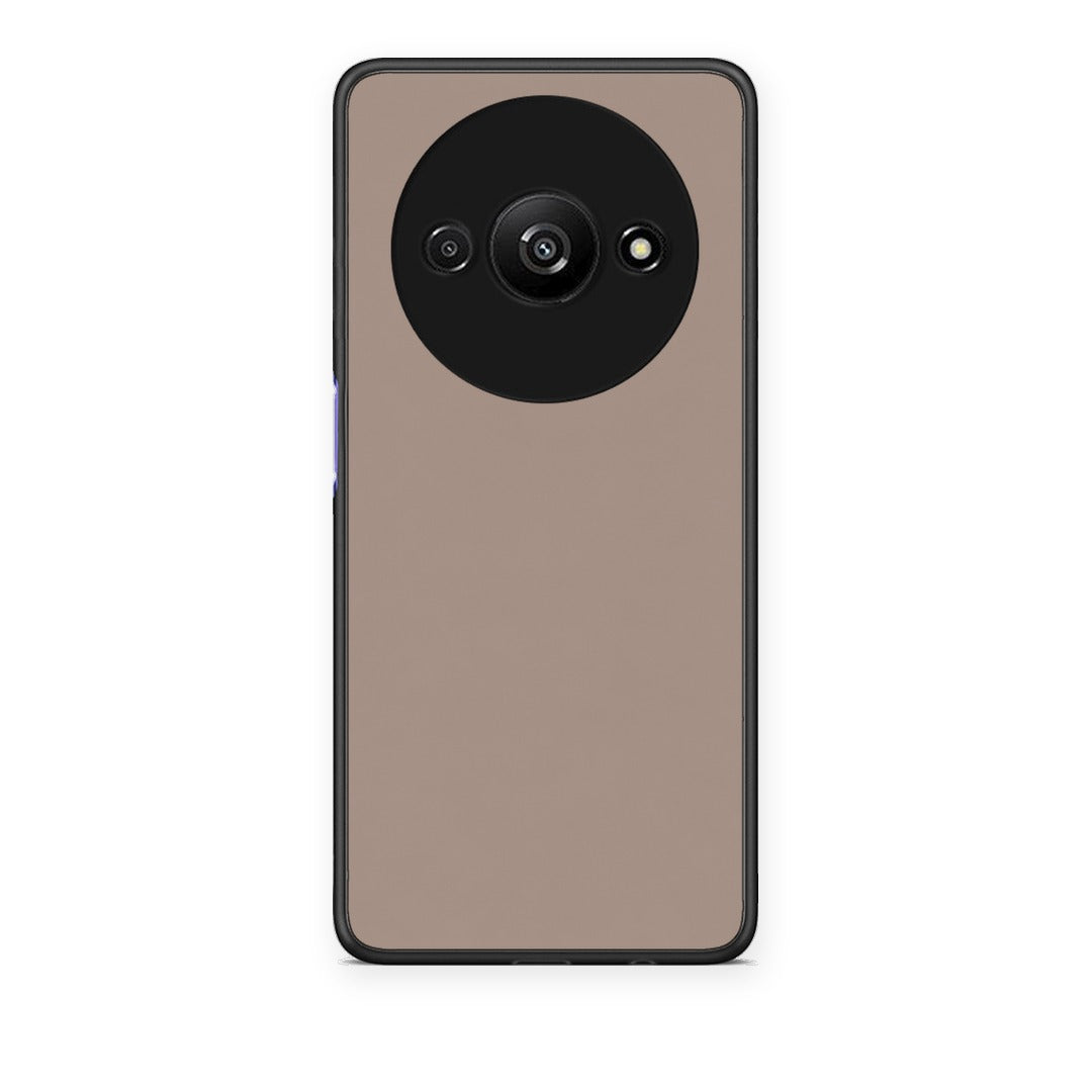 Θήκη Xiaomi Redmi A3 Warm Taupe από τη Smartfits με σχέδιο στο πίσω μέρος και μαύρο περίβλημα | Xiaomi Redmi A3 Warm Taupe case with colorful back and black bezels