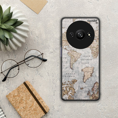 World Map - Xiaomi Redmi A3 θήκη