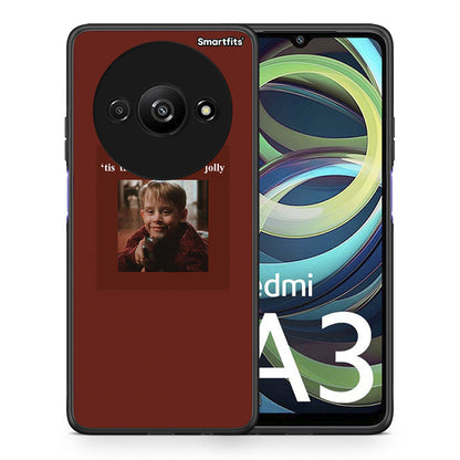 Θήκη Xiaomi Redmi A3 Xmas Ultimate Spirit από τη Smartfits με σχέδιο στο πίσω μέρος και μαύρο περίβλημα | Xiaomi Redmi A3 Xmas Ultimate Spirit case with colorful back and black bezels