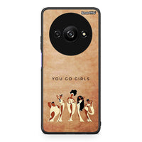 Thumbnail for Xiaomi Redmi A3 You Go Girl θήκη από τη Smartfits με σχέδιο στο πίσω μέρος και μαύρο περίβλημα | Smartphone case with colorful back and black bezels by Smartfits