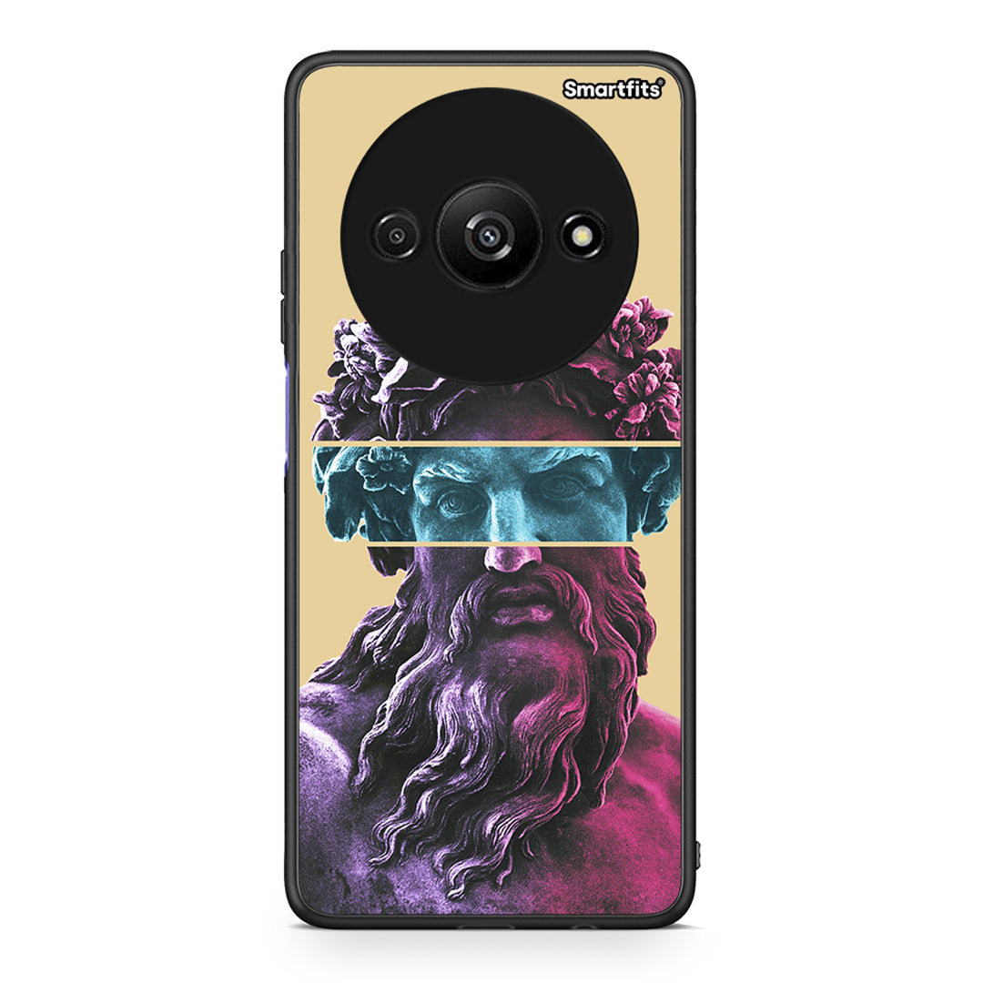 Xiaomi Redmi A3 Zeus Art Θήκη Αγίου Βαλεντίνου από τη Smartfits με σχέδιο στο πίσω μέρος και μαύρο περίβλημα | Smartphone case with colorful back and black bezels by Smartfits