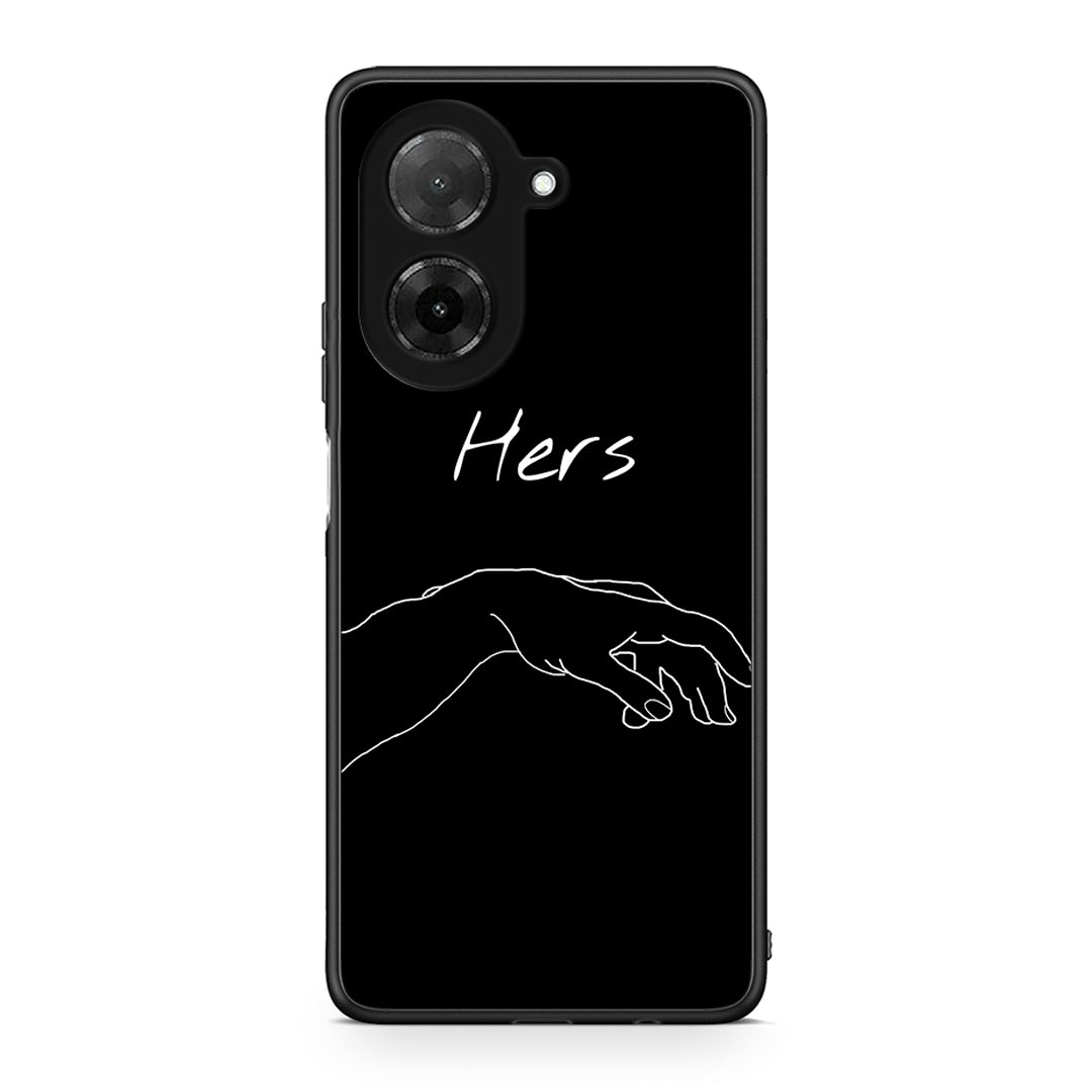 Xiaomi Redmi A5 Aeshetic Love 1 Θήκη Αγίου Βαλεντίνου από τη Smartfits με σχέδιο στο πίσω μέρος και μαύρο περίβλημα | Smartphone case with colorful back and black bezels by Smartfits