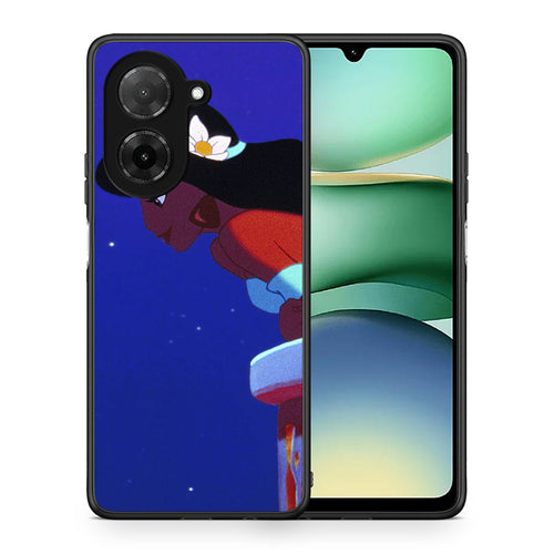 Θήκη Xiaomi Redmi A5 Alladin And Jasmine Love 2 από τη Smartfits με σχέδιο στο πίσω μέρος και μαύρο περίβλημα | Xiaomi Redmi A5 Alladin And Jasmine Love 2 case with colorful back and black bezels