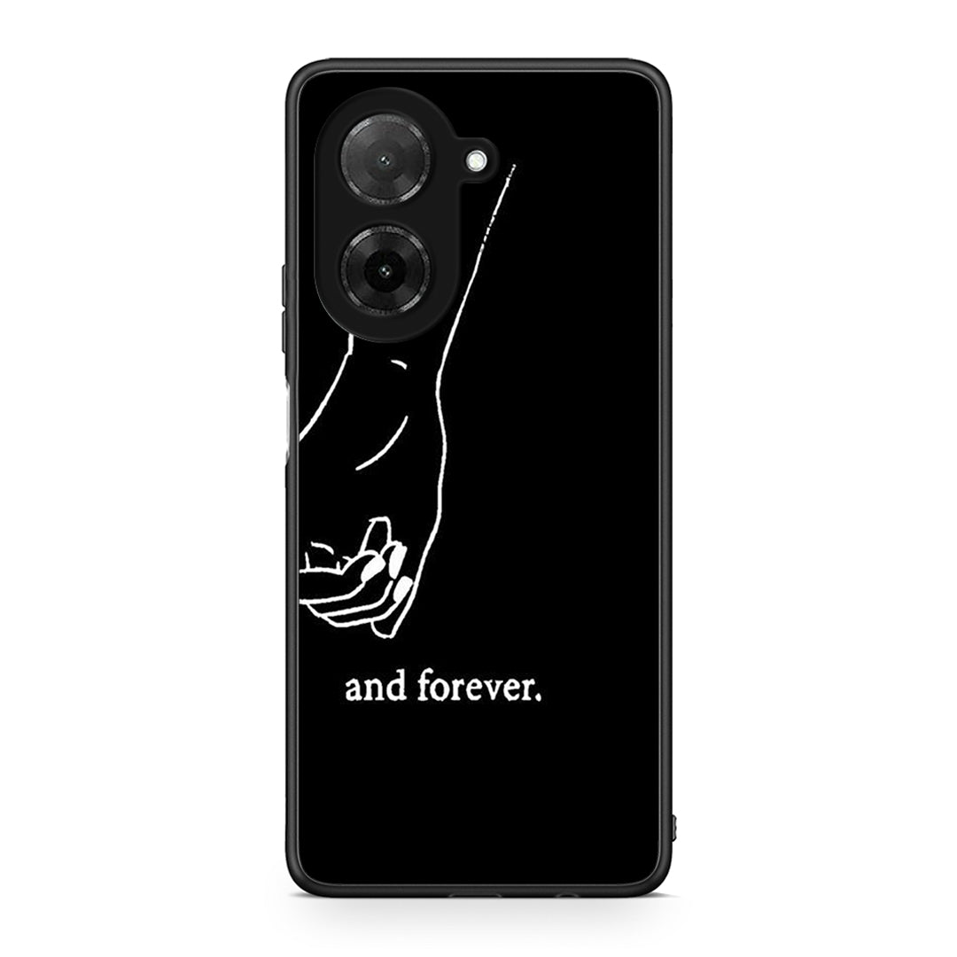 Xiaomi Redmi A5 Always & Forever 2 Θήκη Αγίου Βαλεντίνου από τη Smartfits με σχέδιο στο πίσω μέρος και μαύρο περίβλημα | Smartphone case with colorful back and black bezels by Smartfits