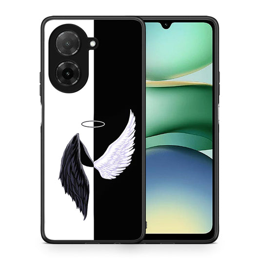 Θήκη Xiaomi Redmi A5 Angels Demons από τη Smartfits με σχέδιο στο πίσω μέρος και μαύρο περίβλημα | Xiaomi Redmi A5 Angels Demons case with colorful back and black bezels