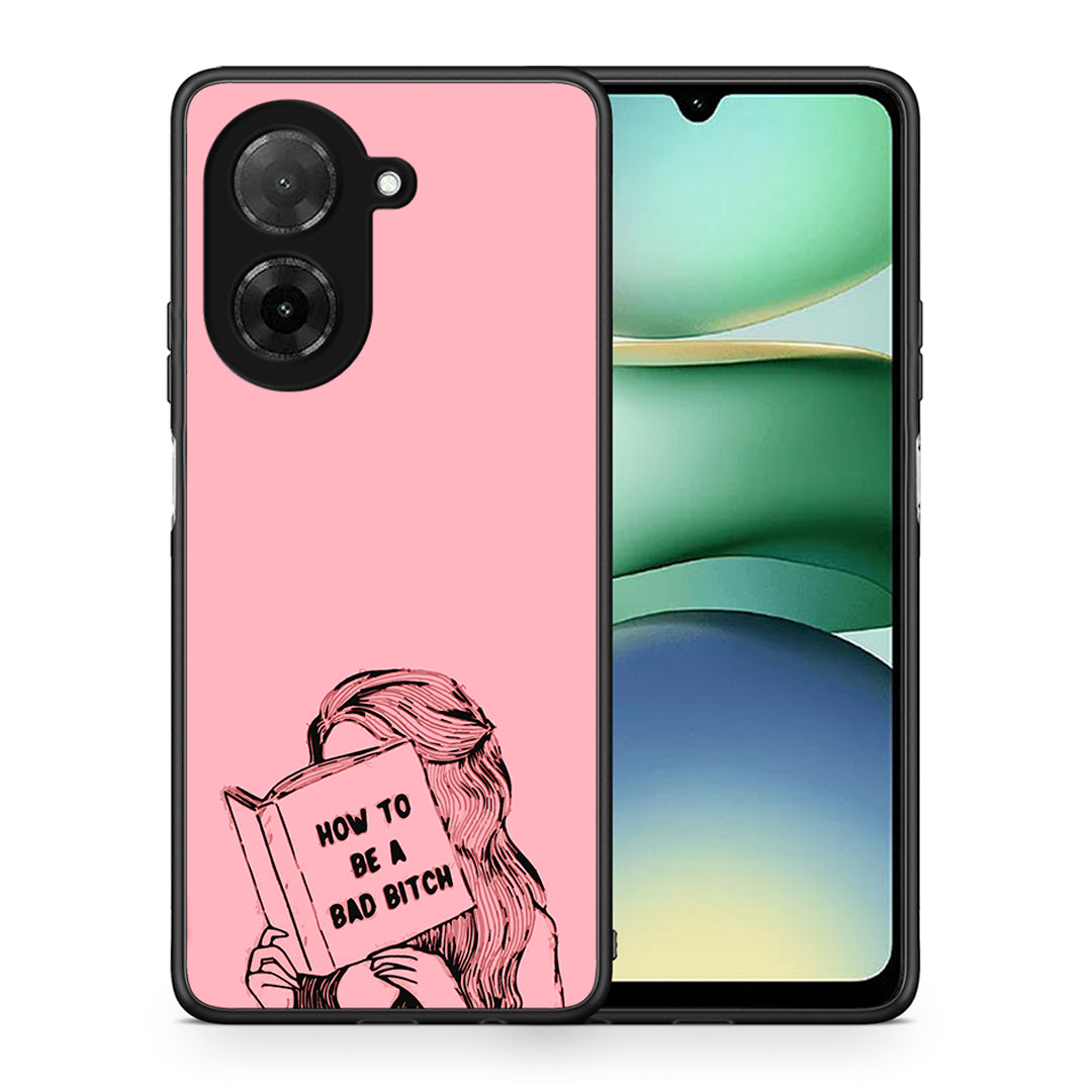 Θήκη Xiaomi Redmi A5 Bad Bitch από τη Smartfits με σχέδιο στο πίσω μέρος και μαύρο περίβλημα | Xiaomi Redmi A5 Bad Bitch case with colorful back and black bezels