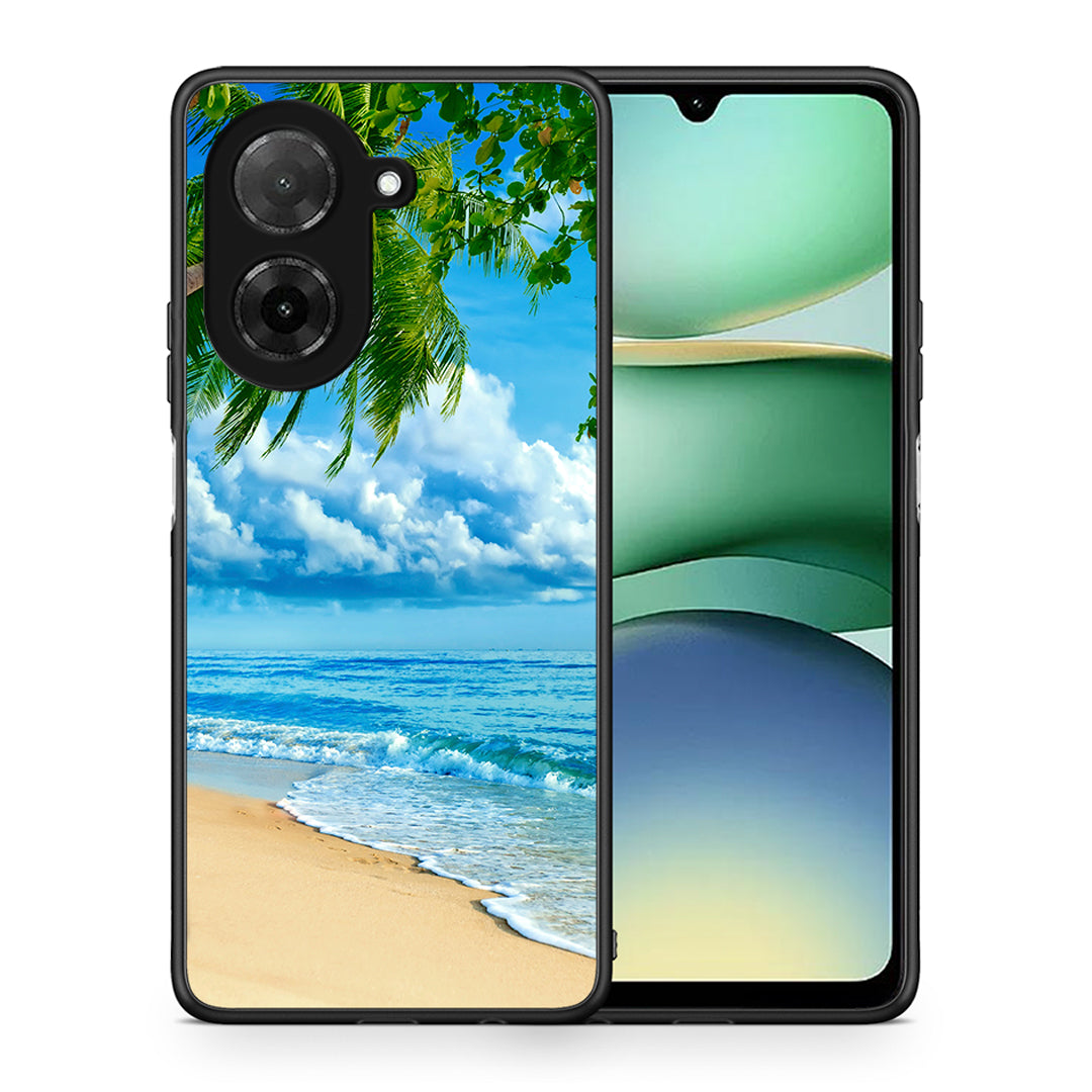 Θήκη Xiaomi Redmi A5 Beautiful Beach από τη Smartfits με σχέδιο στο πίσω μέρος και μαύρο περίβλημα | Xiaomi Redmi A5 Beautiful Beach case with colorful back and black bezels