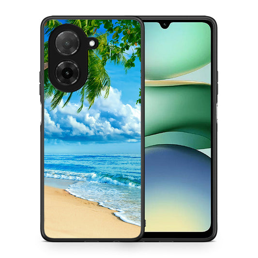 Θήκη Xiaomi Redmi A5 Beautiful Beach από τη Smartfits με σχέδιο στο πίσω μέρος και μαύρο περίβλημα | Xiaomi Redmi A5 Beautiful Beach case with colorful back and black bezels