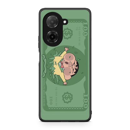 Xiaomi Redmi A5 Big Money Θήκη Αγίου Βαλεντίνου από τη Smartfits με σχέδιο στο πίσω μέρος και μαύρο περίβλημα | Smartphone case with colorful back and black bezels by Smartfits