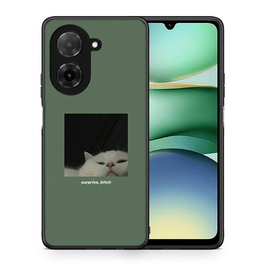 Θήκη Xiaomi Redmi A5 Bitch Surprise από τη Smartfits με σχέδιο στο πίσω μέρος και μαύρο περίβλημα | Xiaomi Redmi A5 Bitch Surprise case with colorful back and black bezels