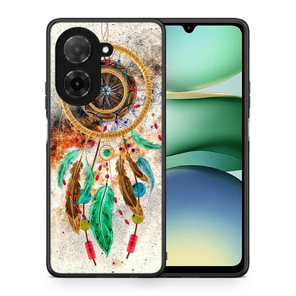 Θήκη Xiaomi Redmi A5 DreamCatcher Boho από τη Smartfits με σχέδιο στο πίσω μέρος και μαύρο περίβλημα | Xiaomi Redmi A5 DreamCatcher Boho case with colorful back and black bezels
