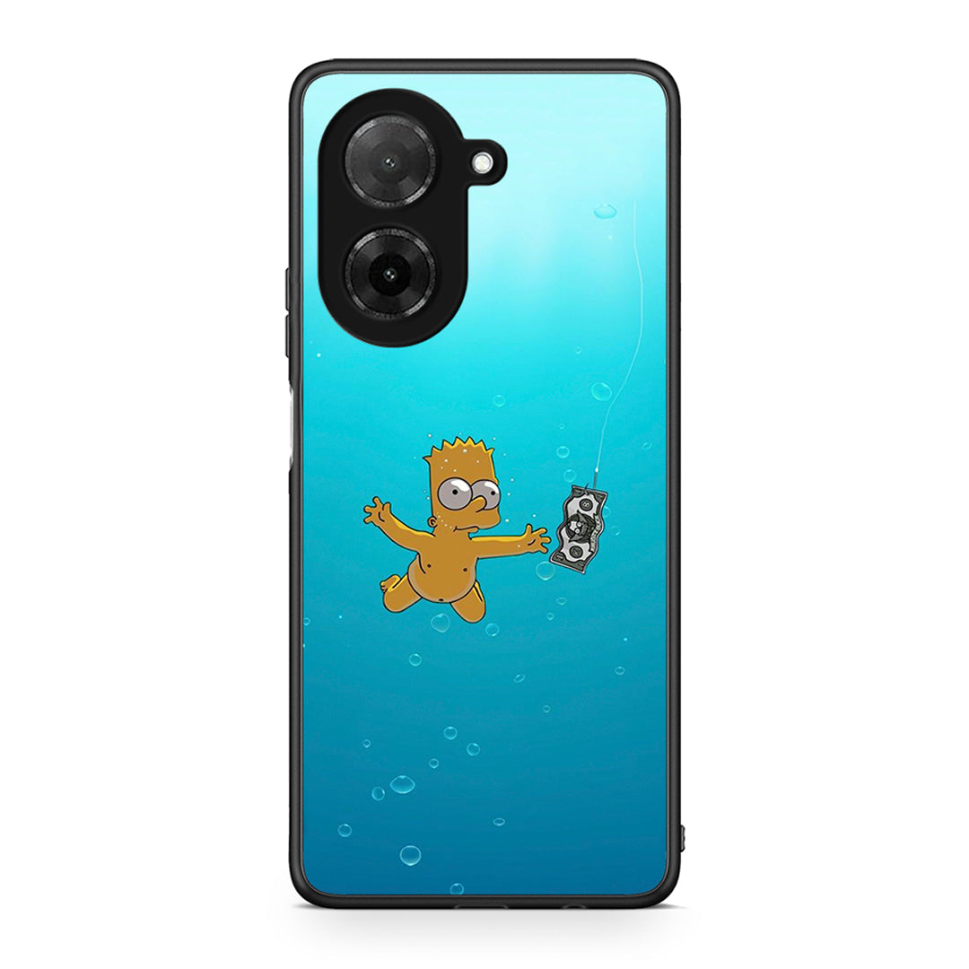 Xiaomi Redmi A5 Chasing Money θήκη από τη Smartfits με σχέδιο στο πίσω μέρος και μαύρο περίβλημα | Smartphone case with colorful back and black bezels by Smartfits