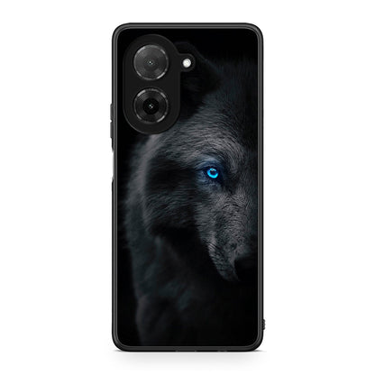 Xiaomi Redmi A5 Dark Wolf θήκη από τη Smartfits με σχέδιο στο πίσω μέρος και μαύρο περίβλημα | Smartphone case with colorful back and black bezels by Smartfits
