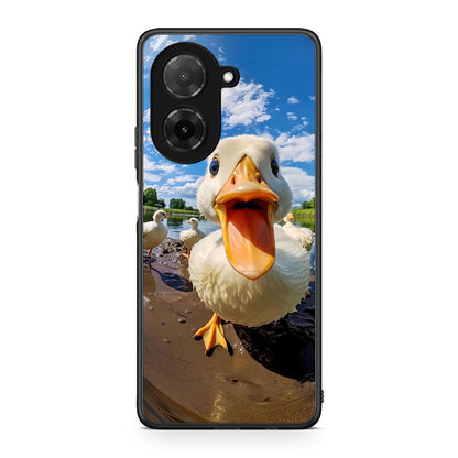 Xiaomi Redmi A5 Duck Face θήκη από τη Smartfits με σχέδιο στο πίσω μέρος και μαύρο περίβλημα | Smartphone case with colorful back and black bezels by Smartfits