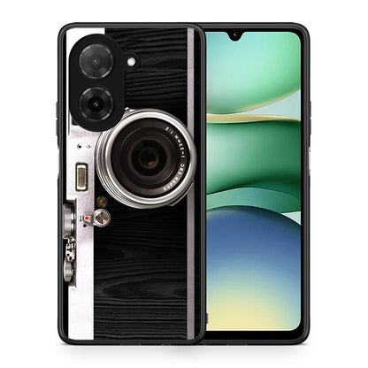 Θήκη Xiaomi Redmi A5 Emily In Paris από τη Smartfits με σχέδιο στο πίσω μέρος και μαύρο περίβλημα | Xiaomi Redmi A5 Emily In Paris case with colorful back and black bezels