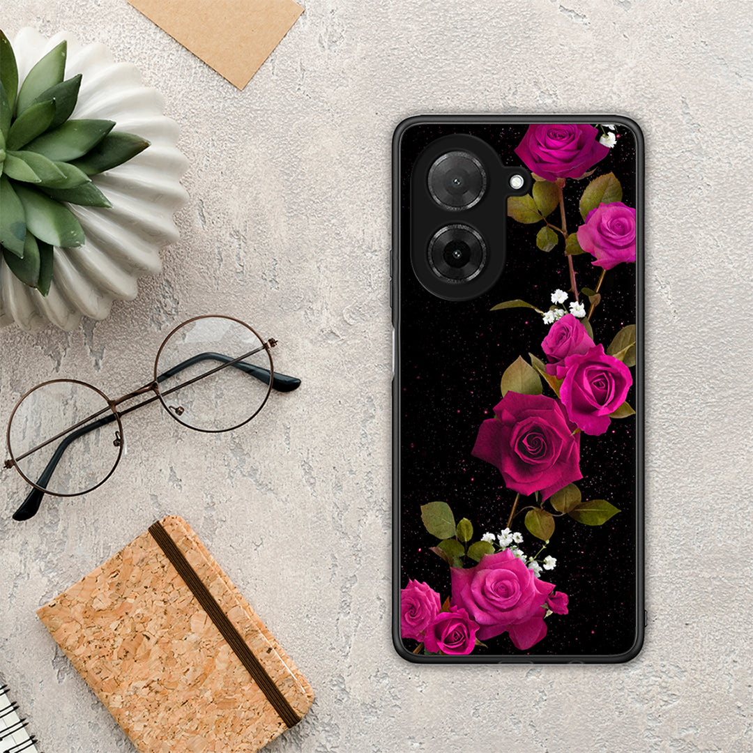 Flower Red Roses - Xiaomi Redmi A5 θήκη